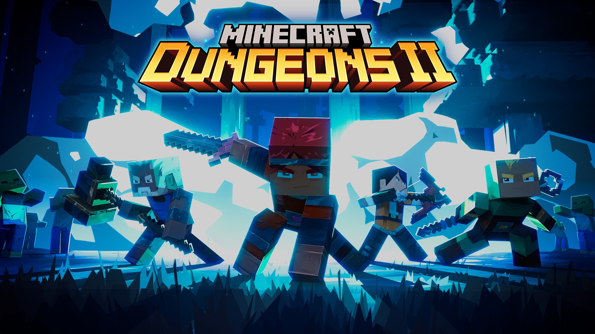 Minecraft Dungeons II official key art